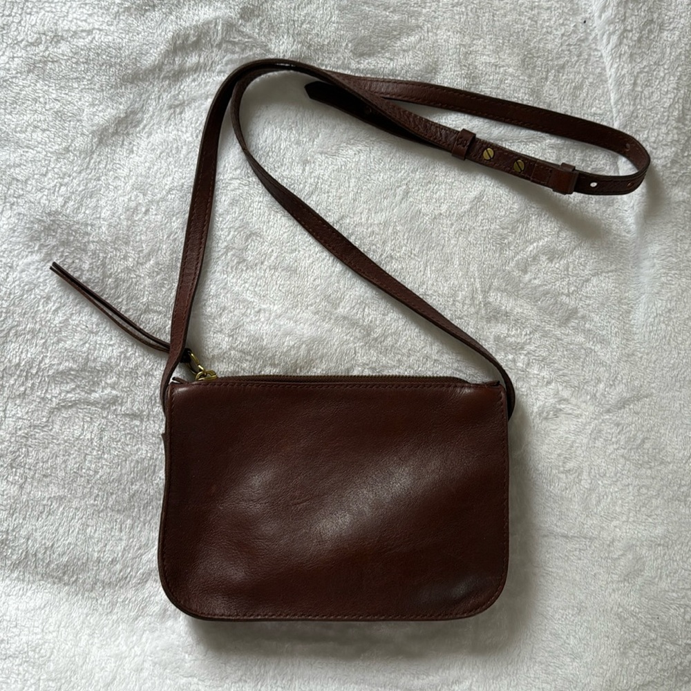 Vintage Madewell brown crossbody bag